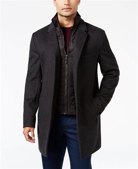 michael kors mens coats macys|Michael Kors trench jacket.